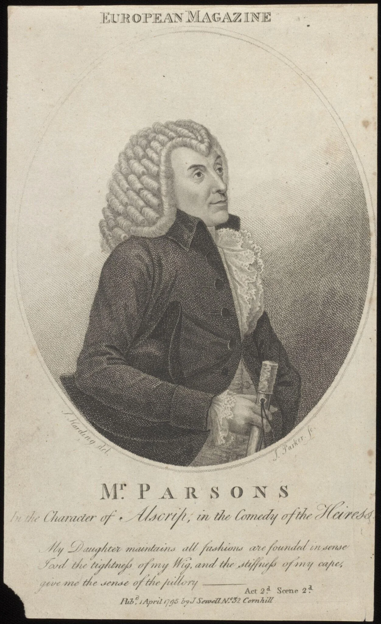 H Beard Print Collection, by J. Harding, 1
