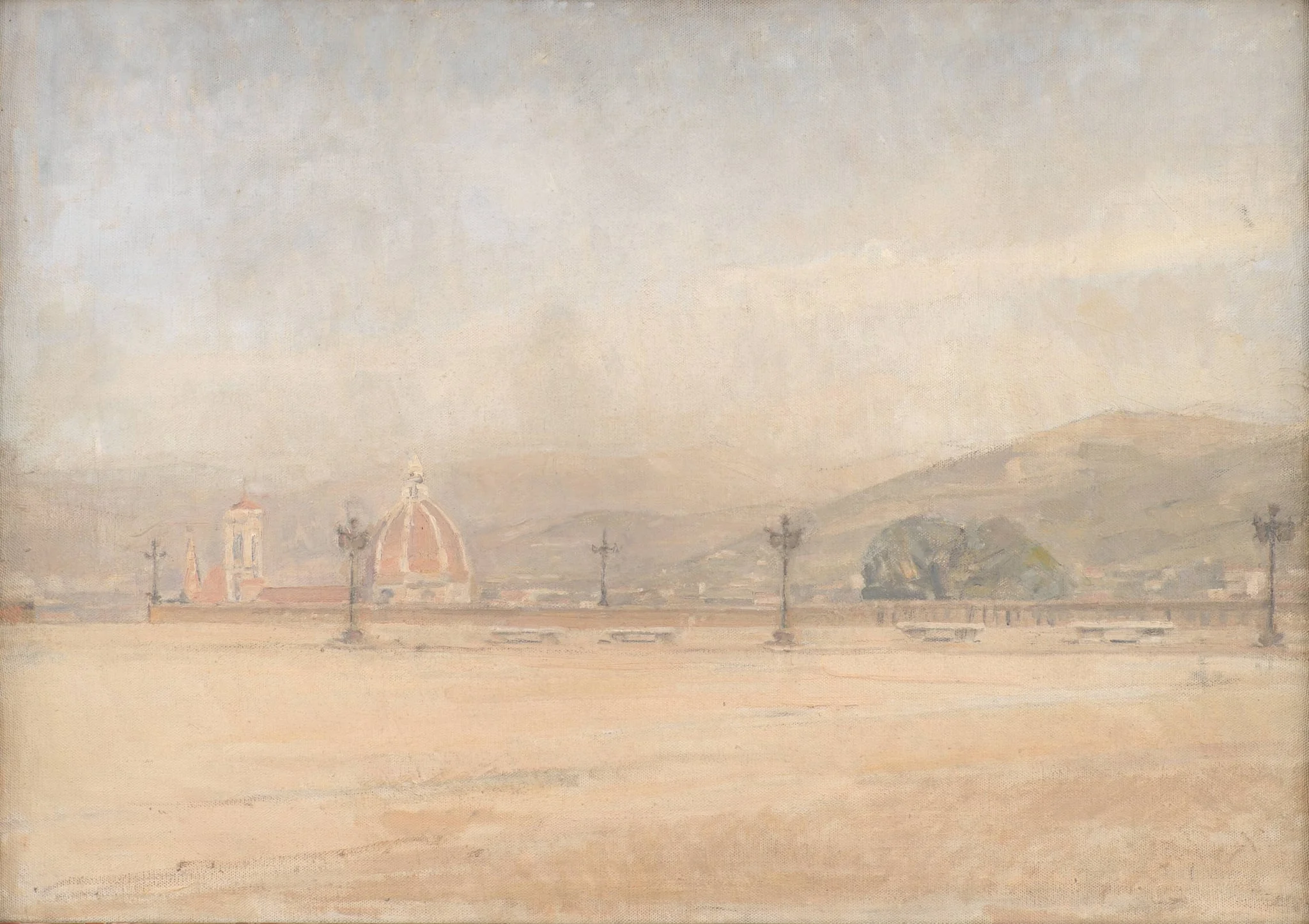 Piazzale Michelangelo near Florence, by Unknown, 1910