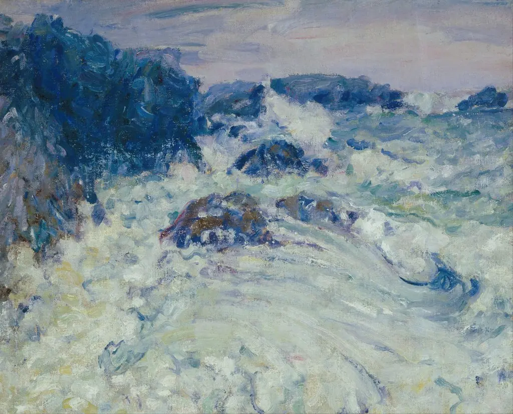 Rough sea, Morestil