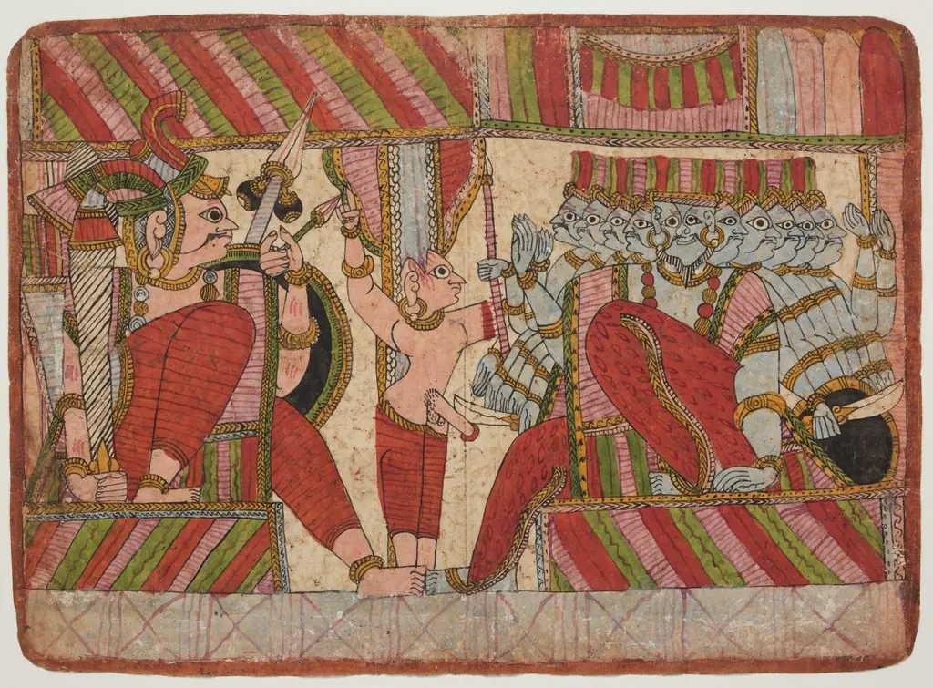 Scene from the Ramayana