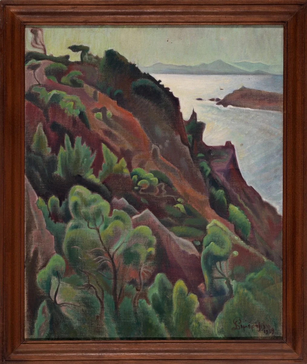 Landscape (rock and sea)
