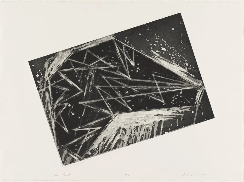 Untitled, by Mel Bochner, ink, 1985