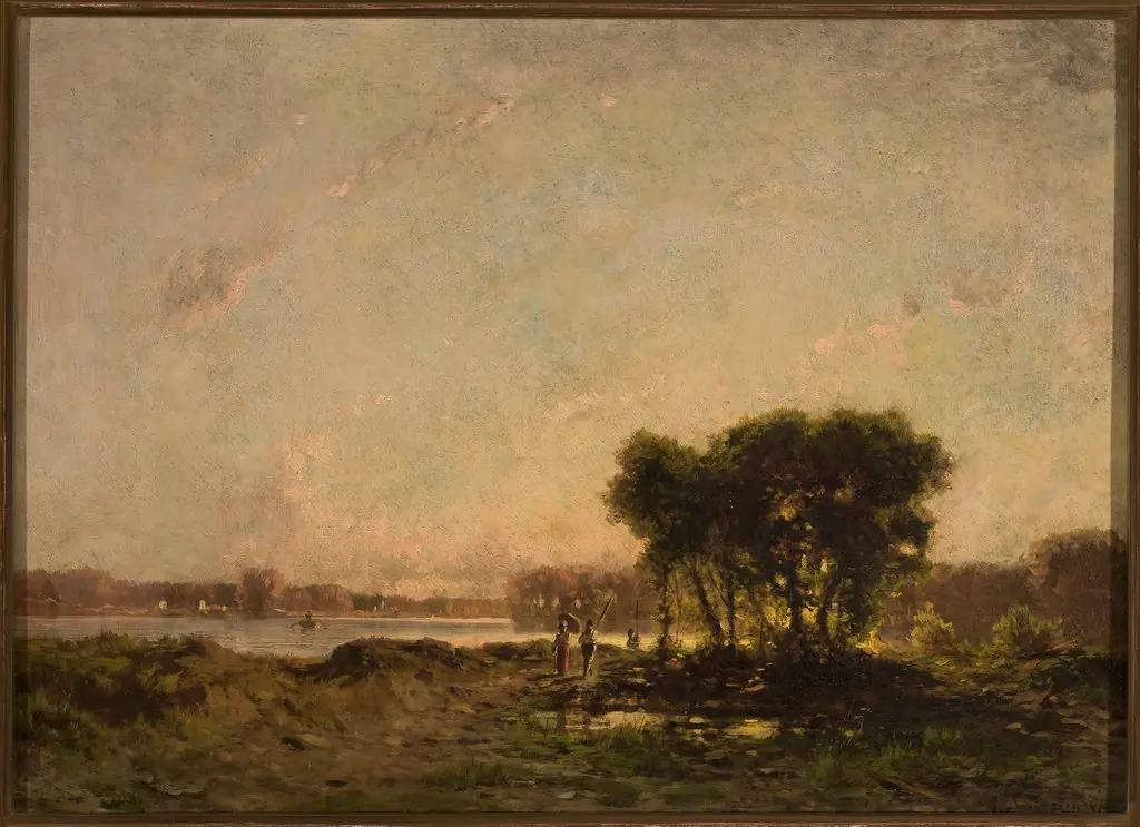 Landscape at sunset