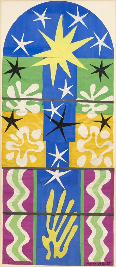 Untitled, by Henri Matisse, gouache, 1952