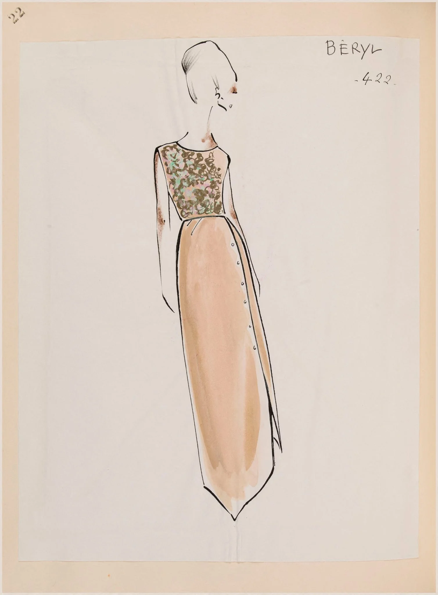 Béryl, by Carven, 1965