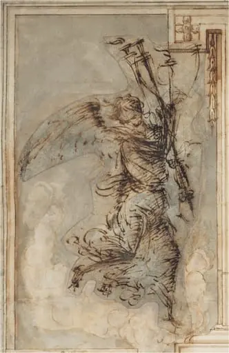 An Angel Carrying a Torch