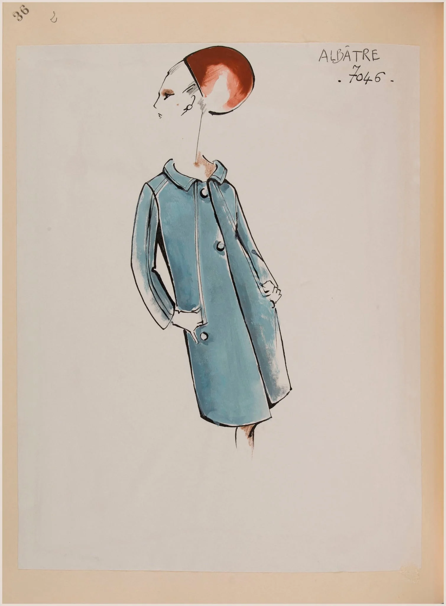Albâtre, by Marie-Louise Carven, 1965