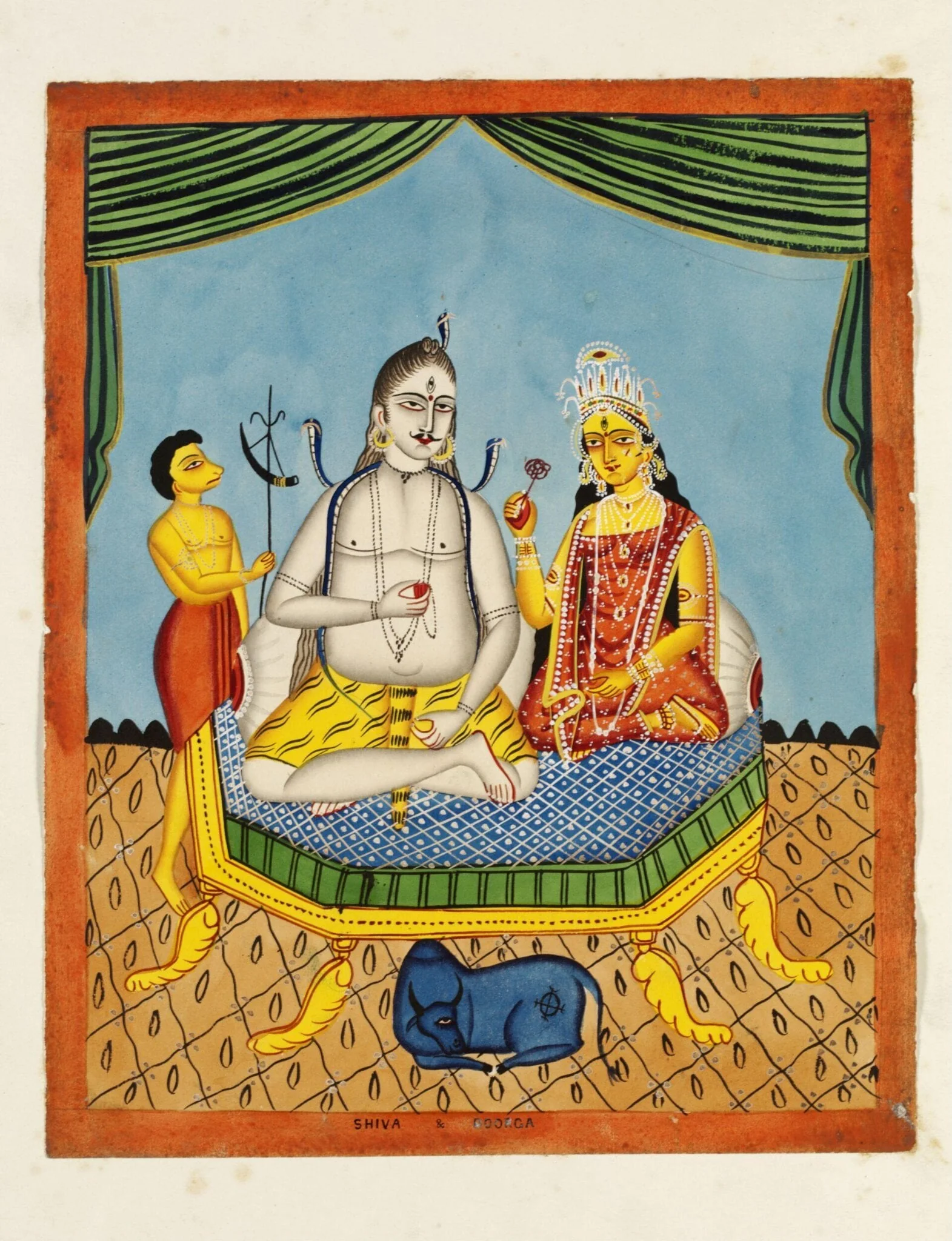Shiva and Nandi