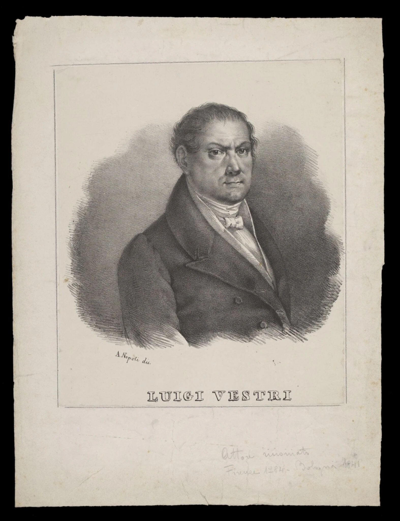 H Beard Print Collection, by A. Nepoli, 1850