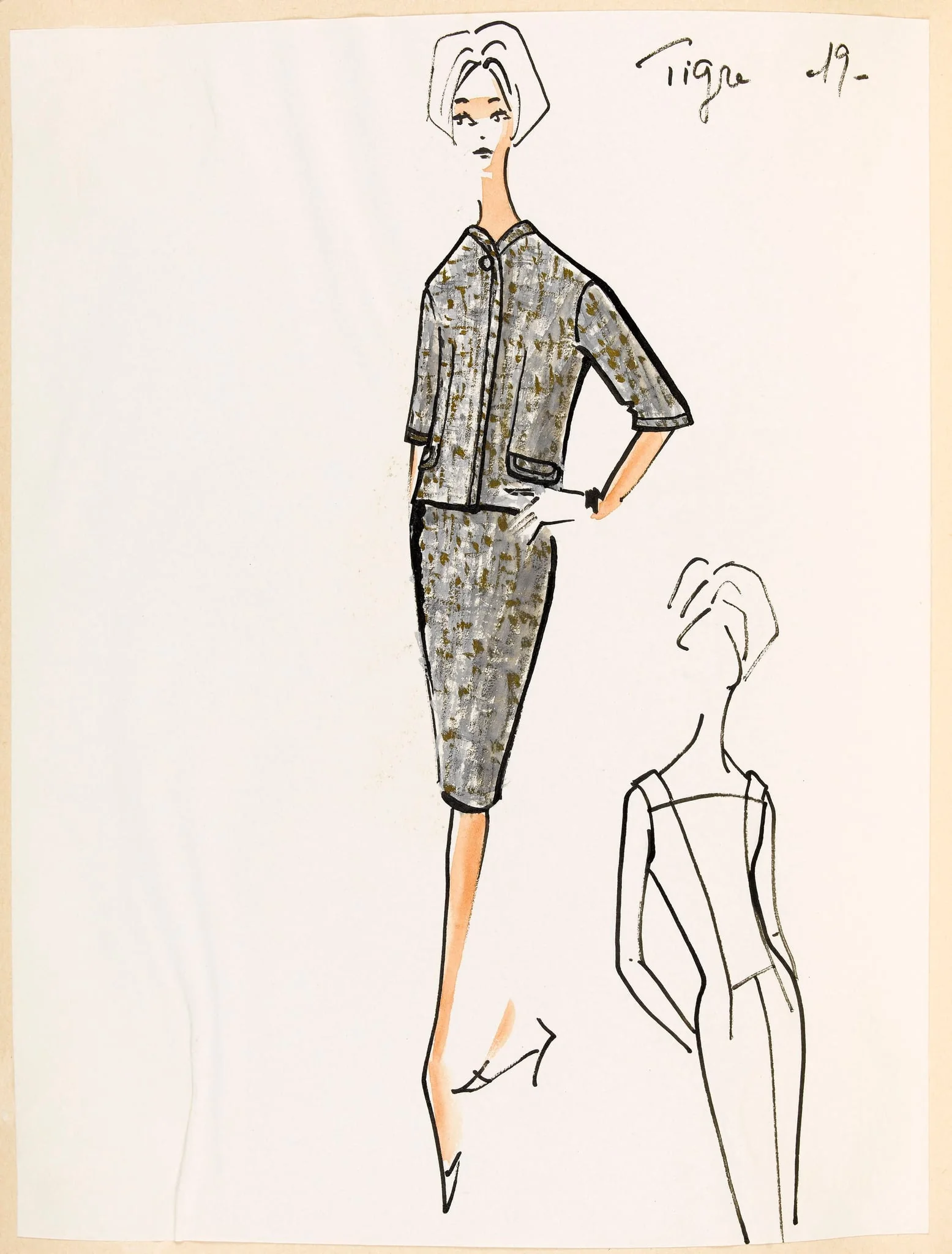 Tigre, by Marie-Louise Carven, 1959