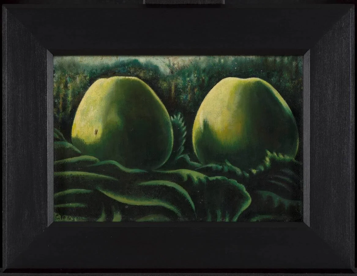 Twee appels in bladeren, by Charley Toorop, unspecified, 1939