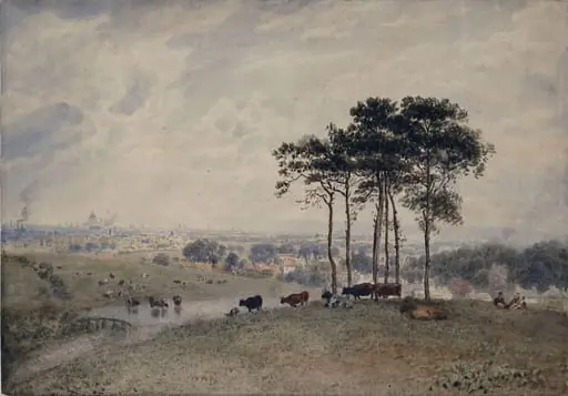 London as seen from Holloway