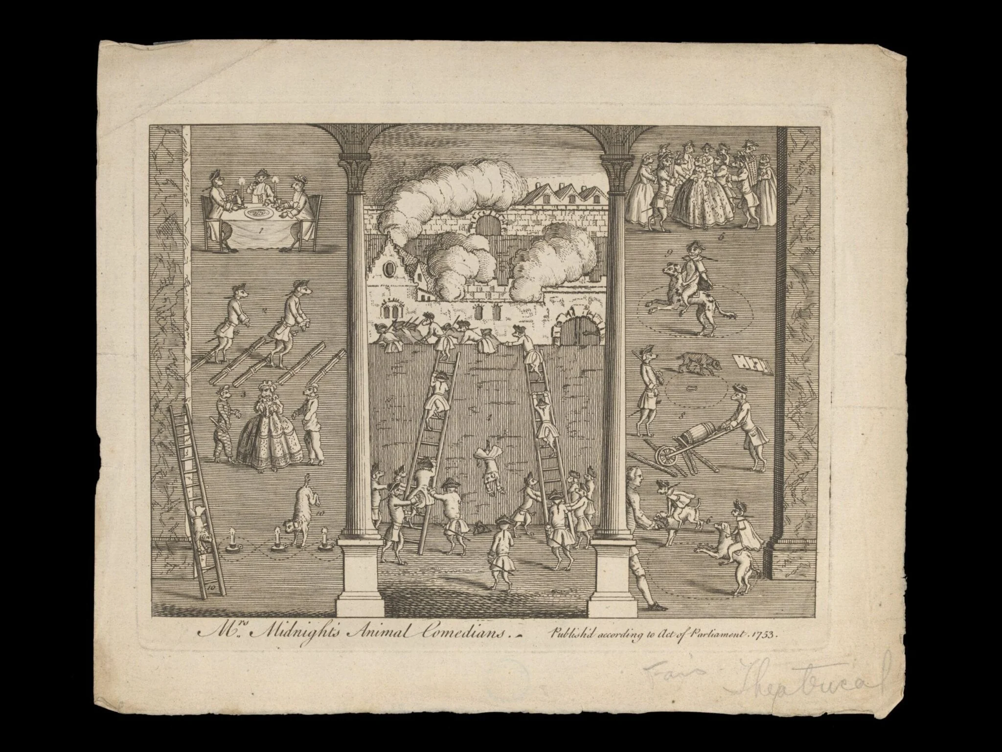 H Beard Print Collection, by Unknown, 1753