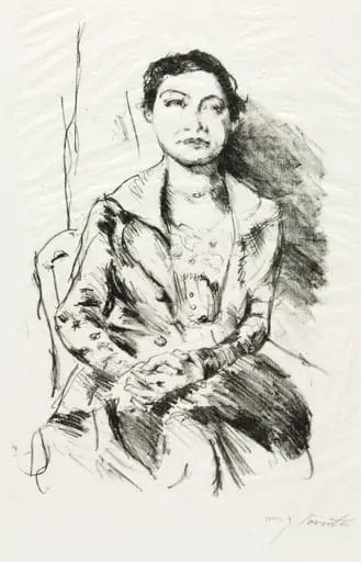 Portrait of a Young Woman (Anneliese Halbe)