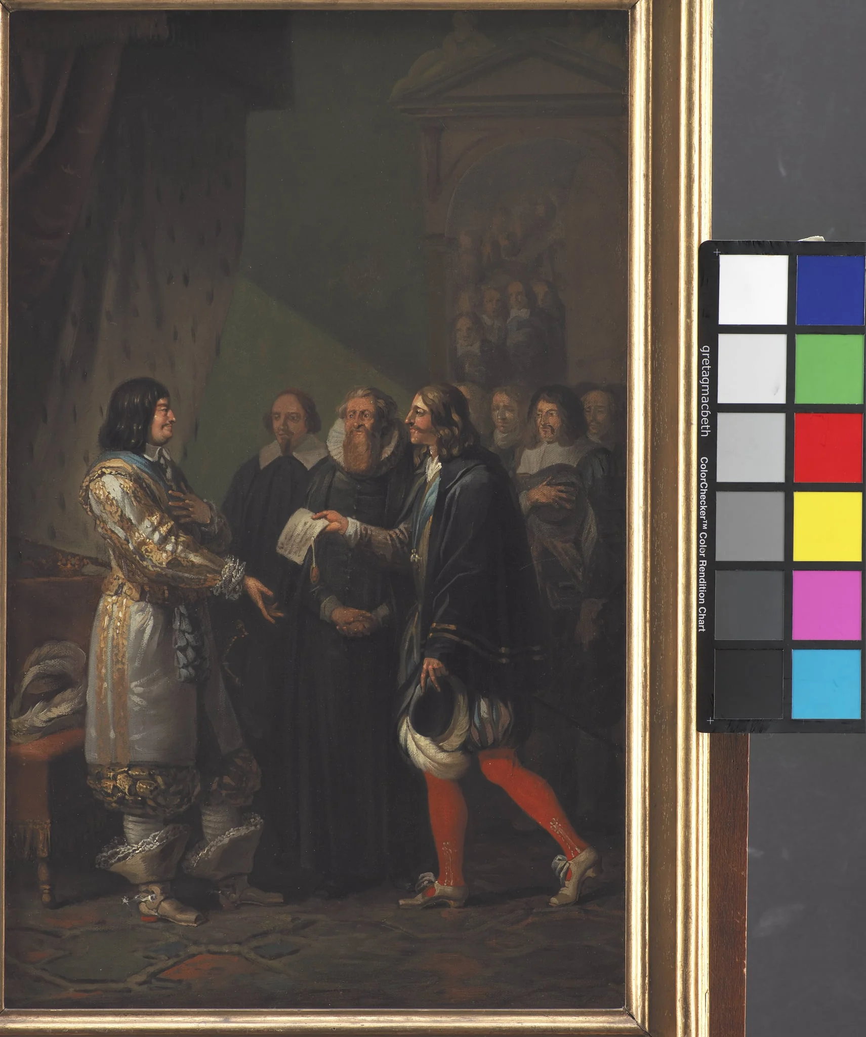 Absolute Monarchy Assigned to Frederik III in 1660, by Unknown, 1783