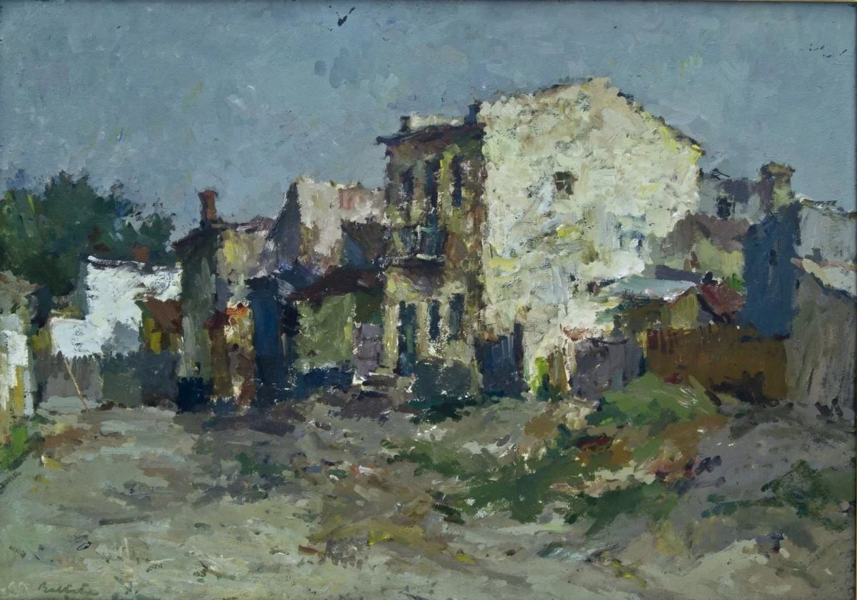 Case la mahala, by Adam Bălțatu, unspecified, 1938