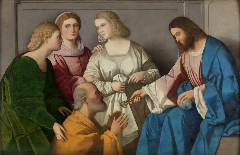 Christ giving the Keys to Saint Peter