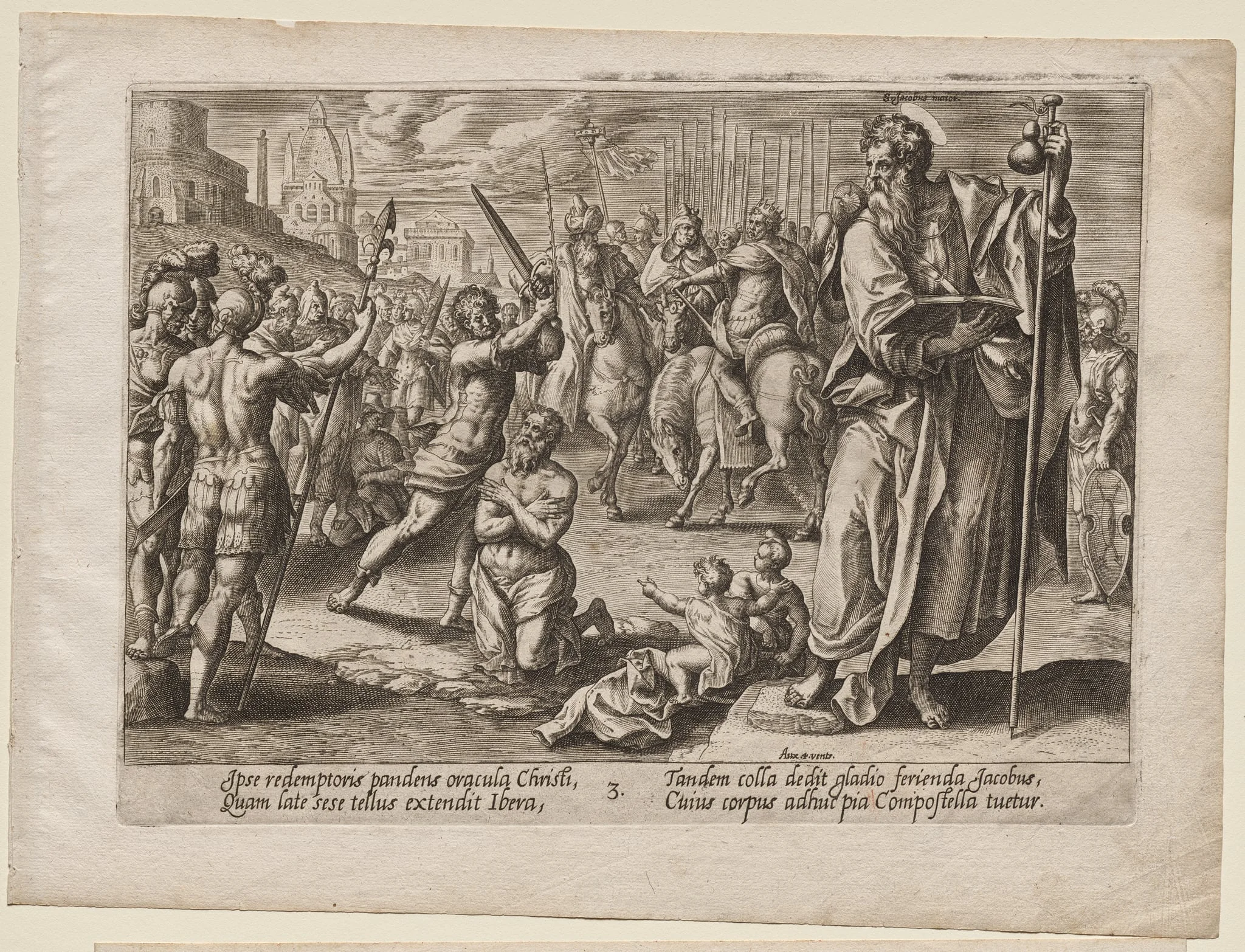 St. James the Great, by Hendrik Goltzius, 1578