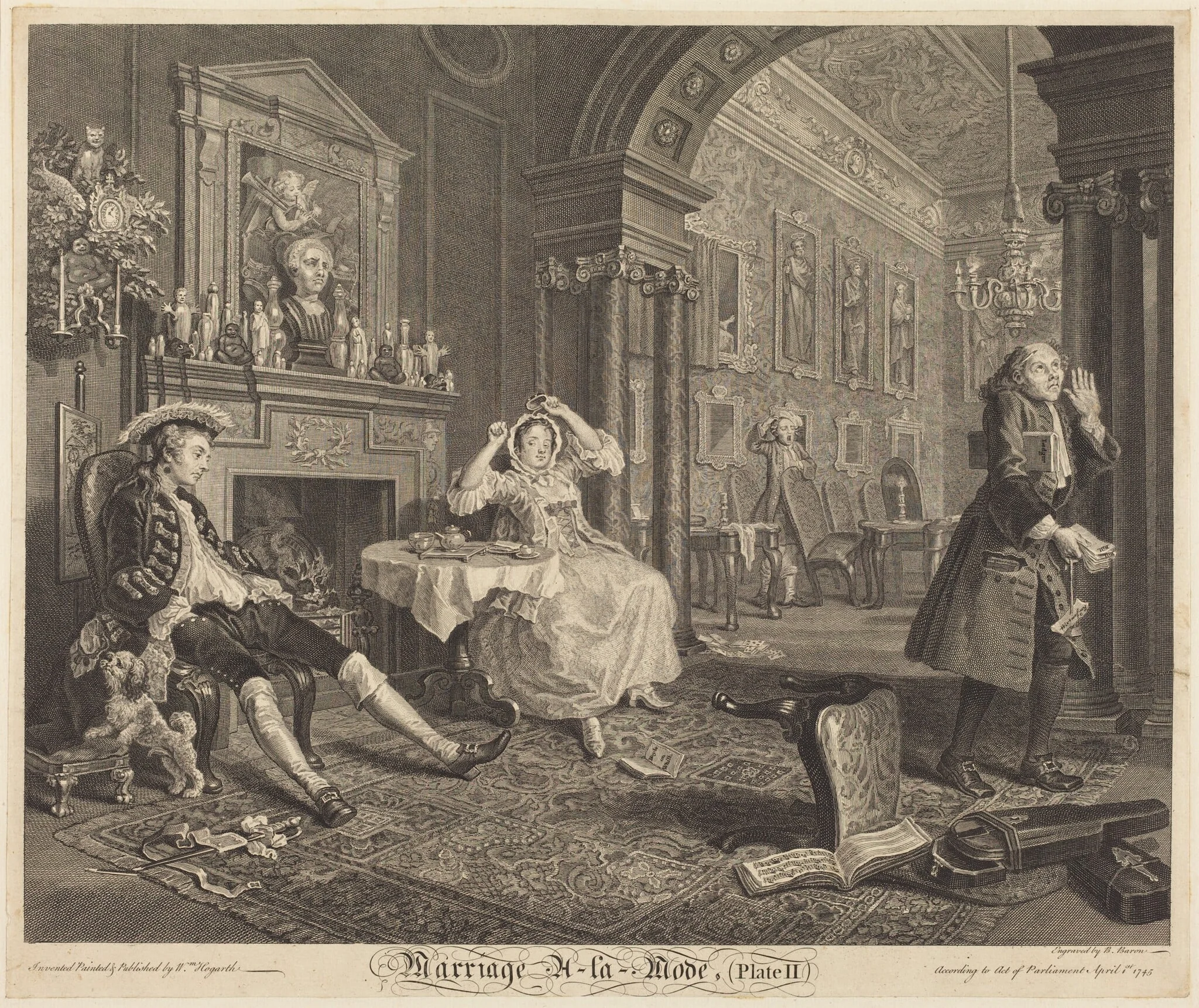 Marriage a la Mode: pl. 2