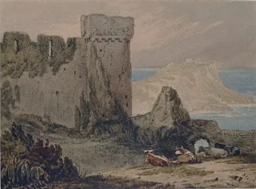 Tenby Castle, Pembrokeshire