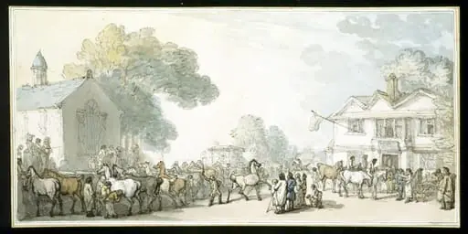 A Horse Fair at Southampton