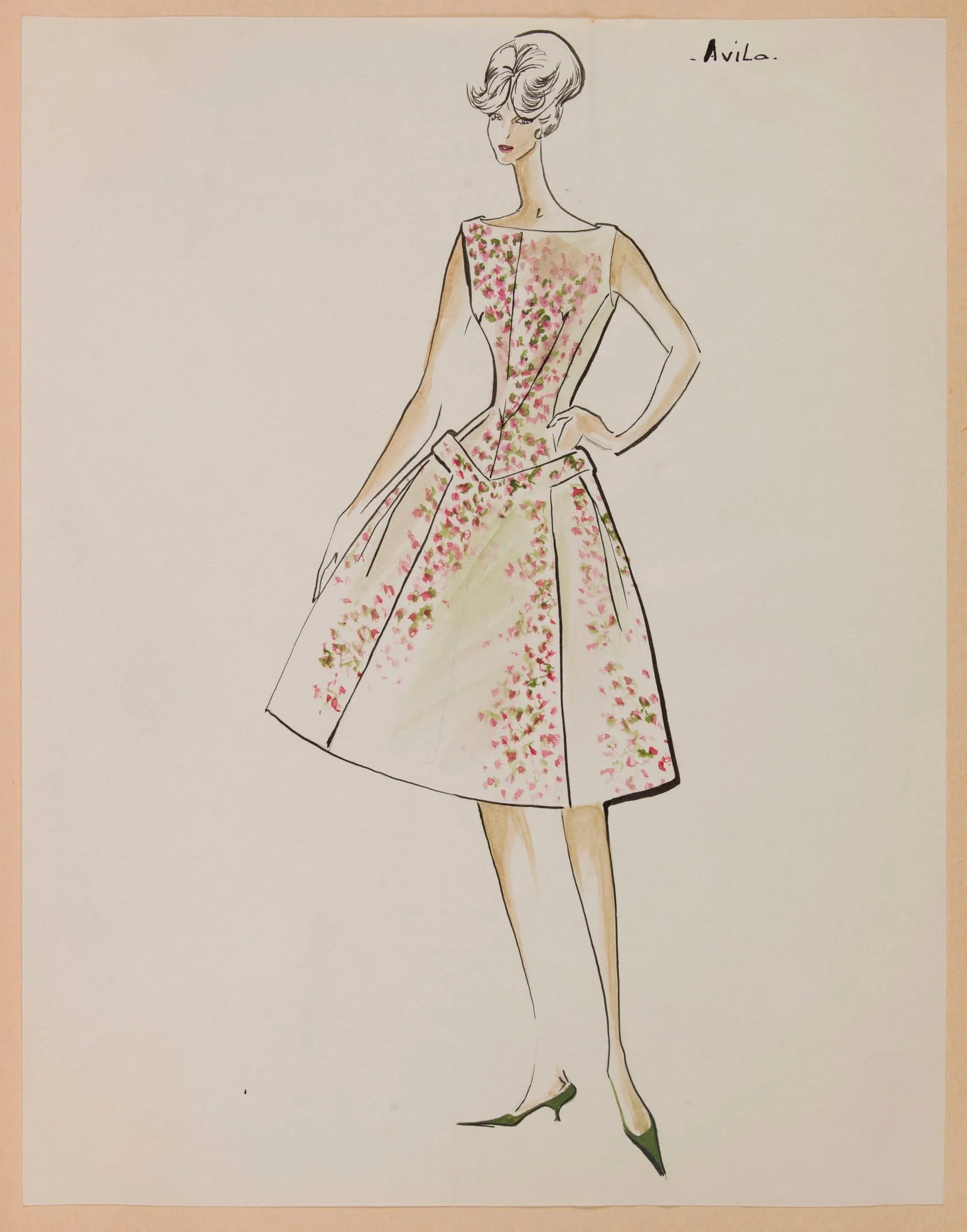 Avila, by Marie-Louise Carven, 1959