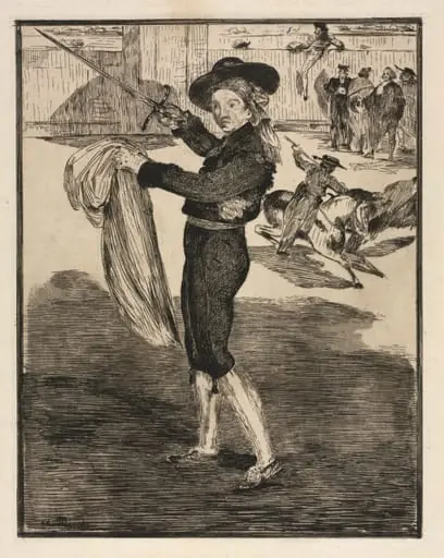 Mlle. Victorine in the Costume of an Espada