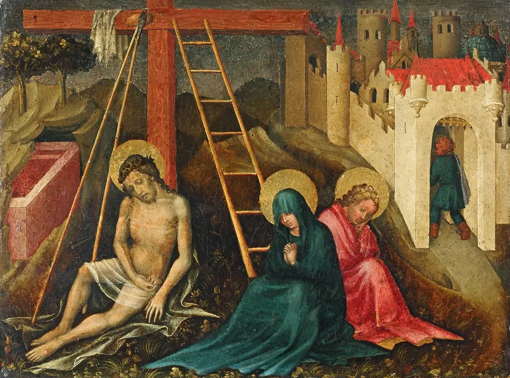 Lamentation with Mary and John