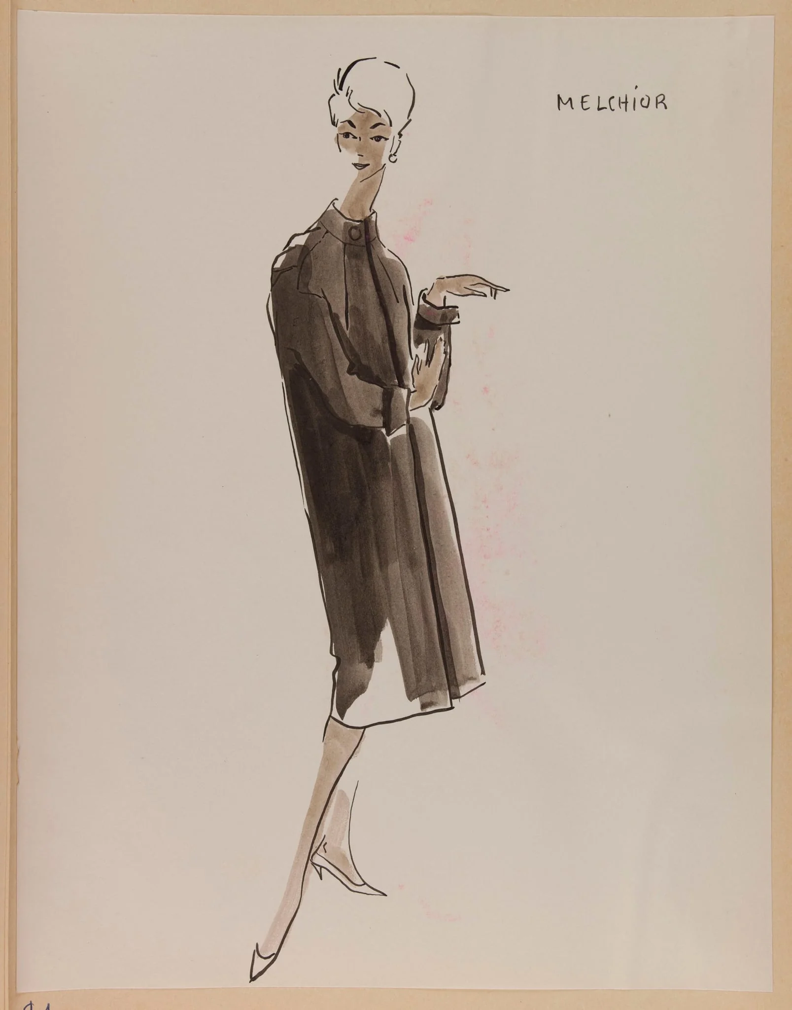 Melchior, by Marie-Louise Carven, 1956