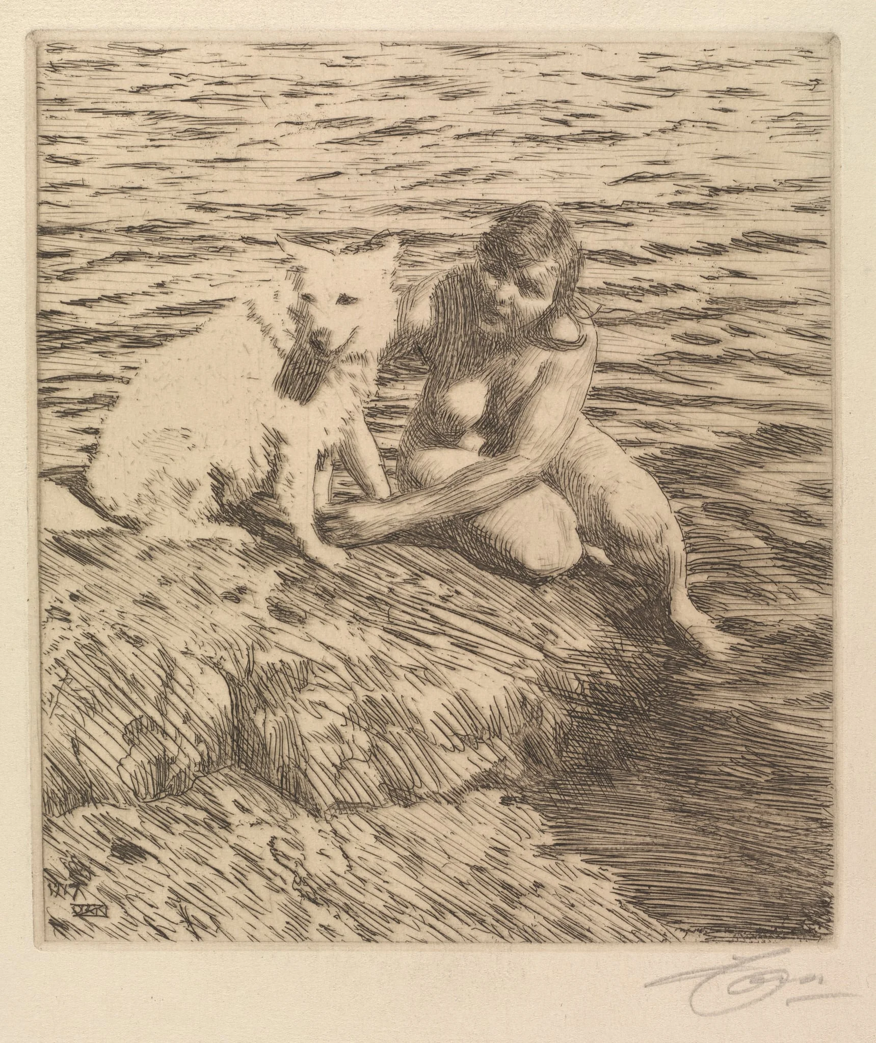 Sappo, by Anders Zorn, 1917