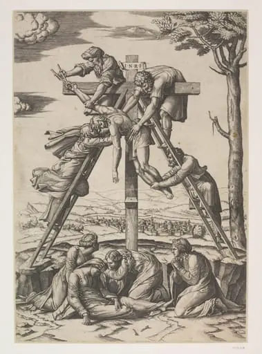 Christ taken down from the Cross