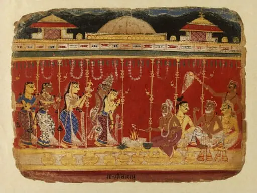 Vasudeva and Devaki