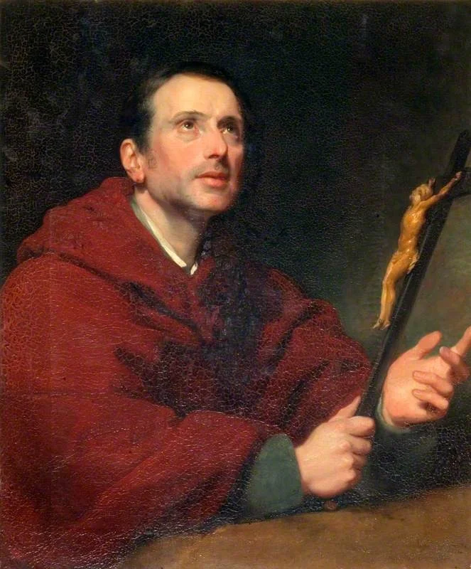 Devotion, by Margaret Sarah Carpenter, oil, 1821
