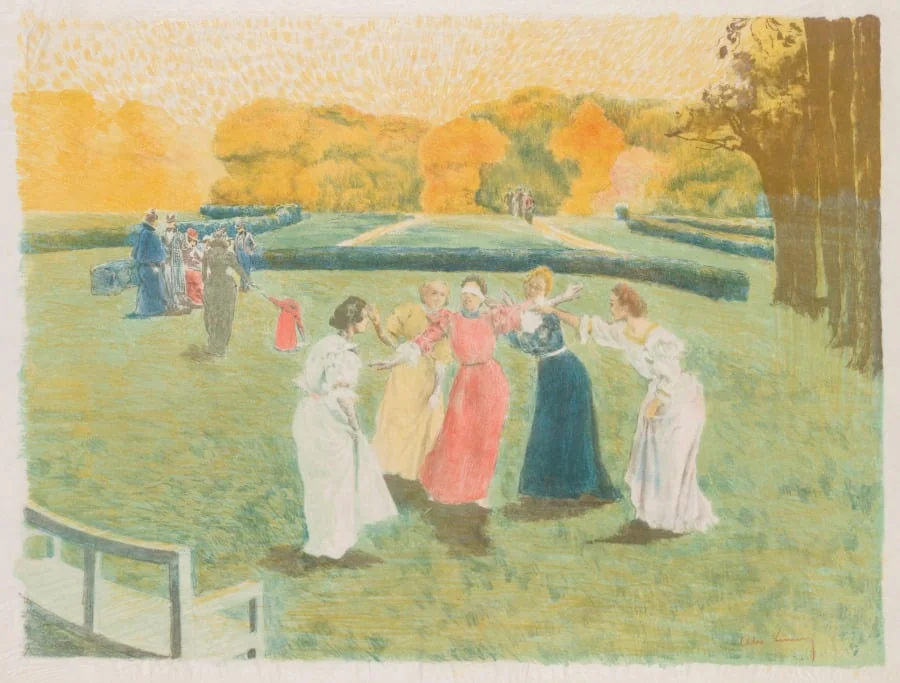 Blind Man's Bluff, by Alexandre Lunois, 1897