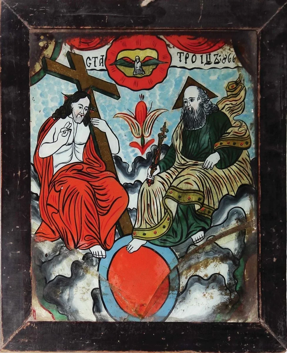 Sfânta Treime nou-testamentară, by Unknown, unspecified, 1866
