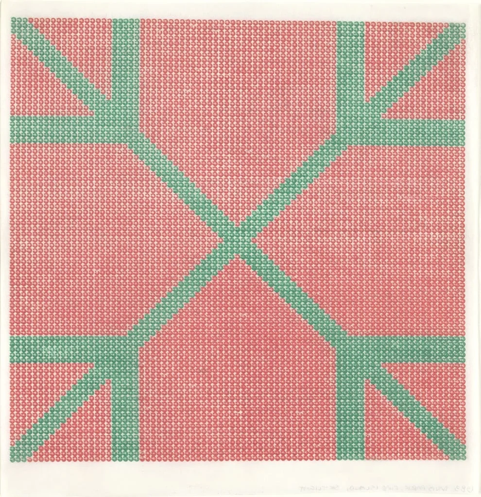 Untitled, by Christopher Knowles, 1983