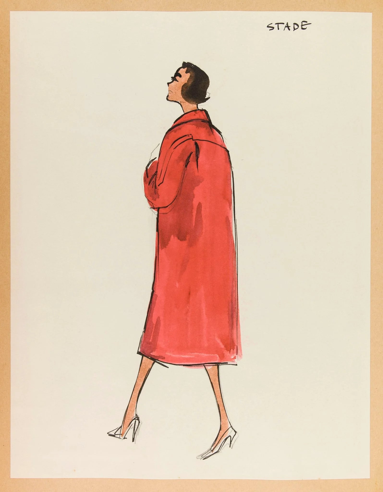 Stade, by Carven, 1955