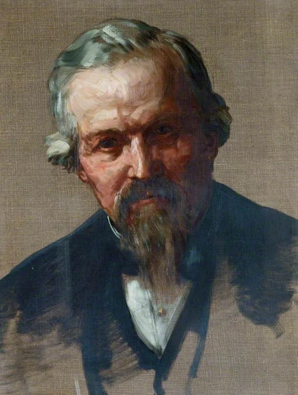 Professor John Marshall (1818–1891), FRS, Surgeon, by Alphonse Legros, oil, 1890