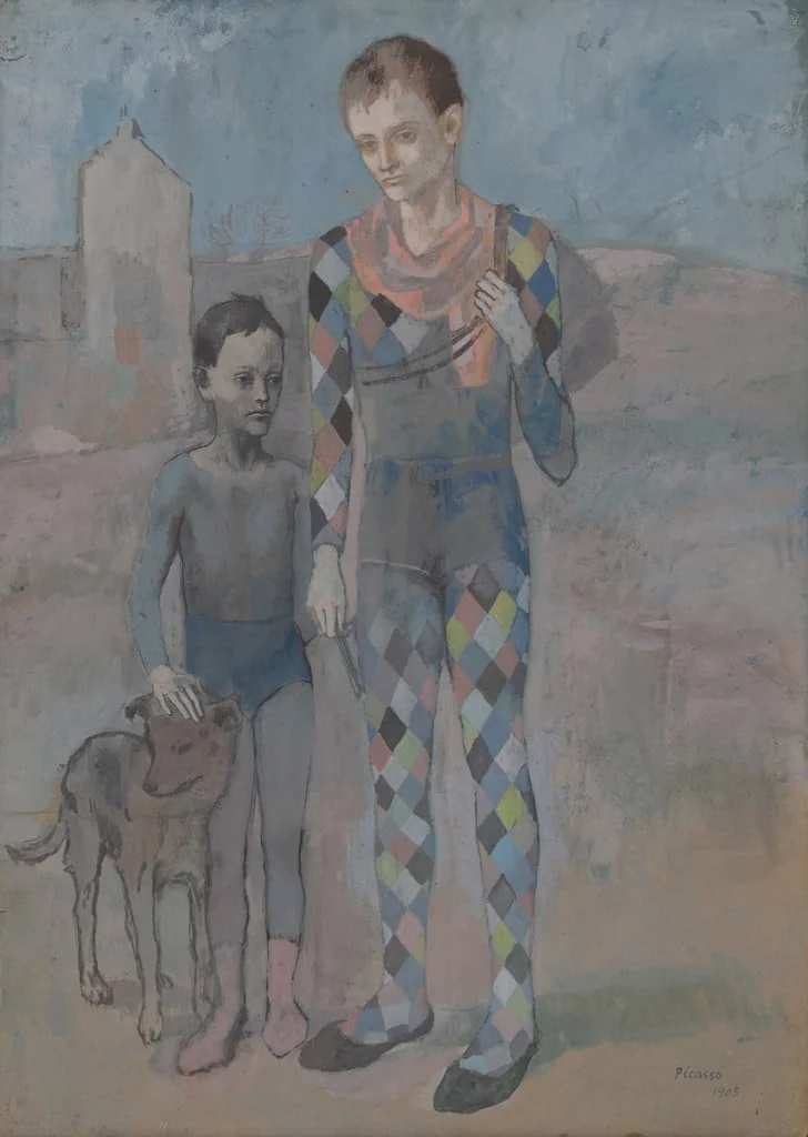 Untitled, by Pablo Picasso, gouache, 1905