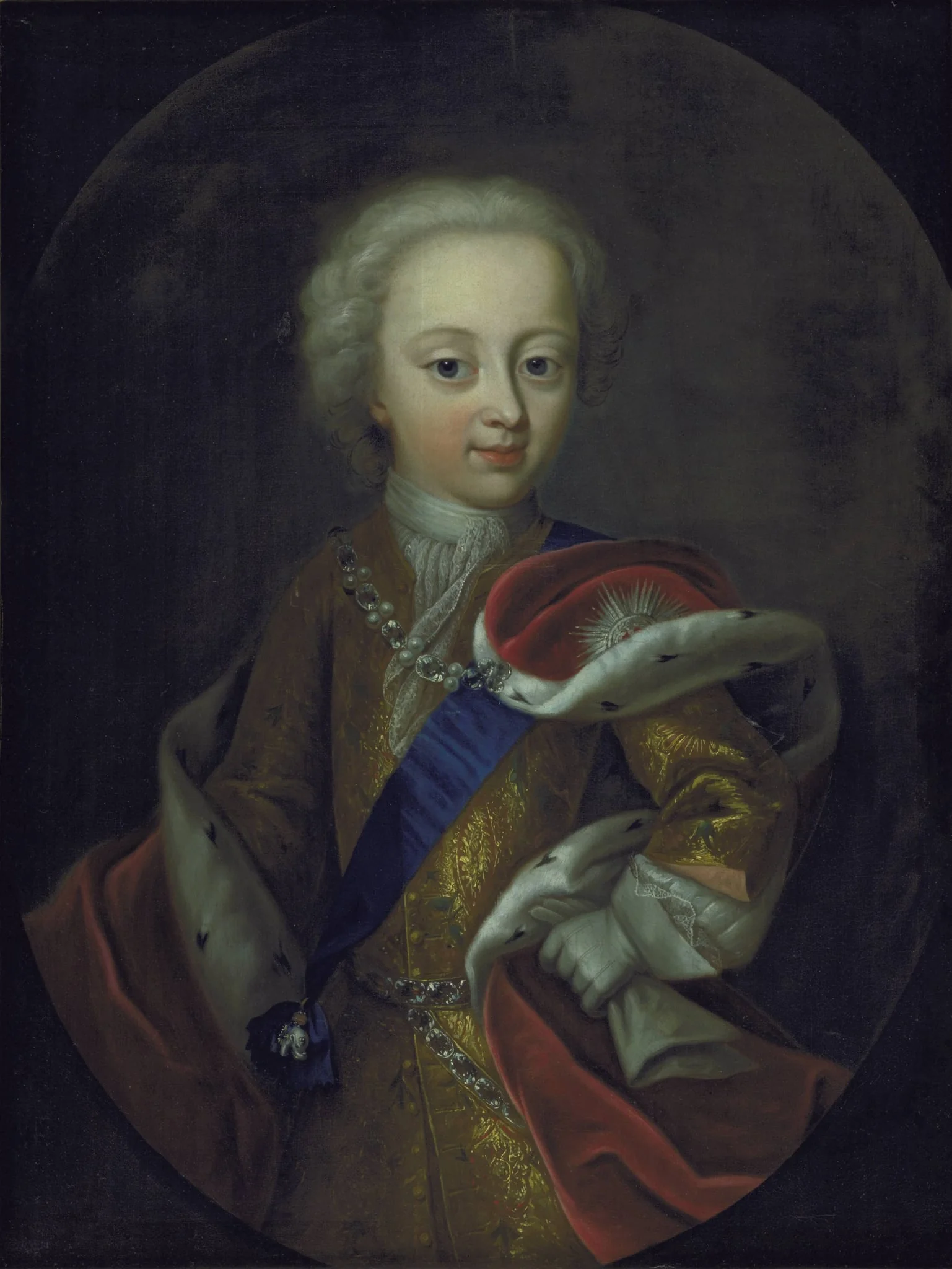 Kong Frederik V som barn, by Unknown, 1750