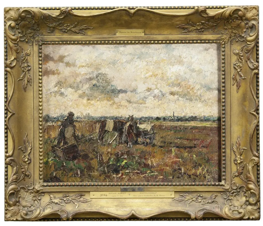 Plain with a Working Farmer