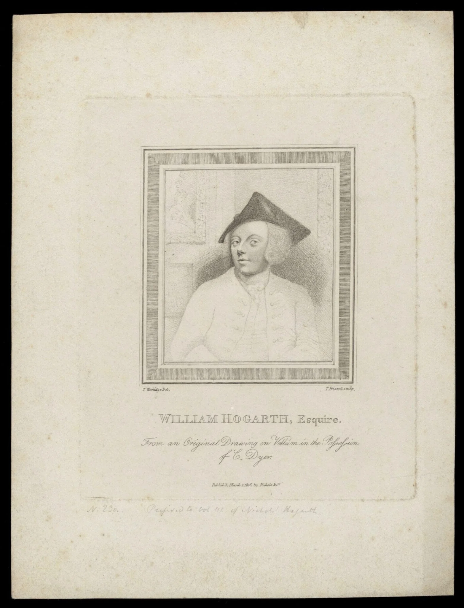 H Beard Print Collection, by Thomas Worlidge, 1