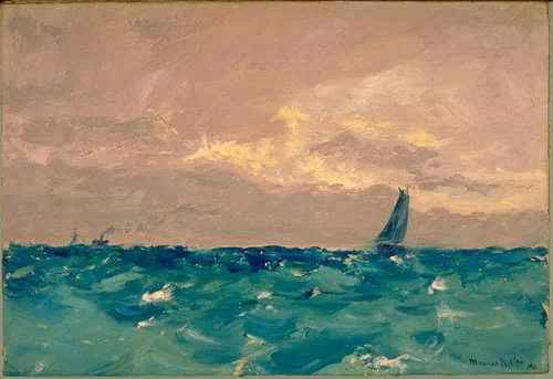 Marine, by Maurice Galbraith Cullen, oil, 1896