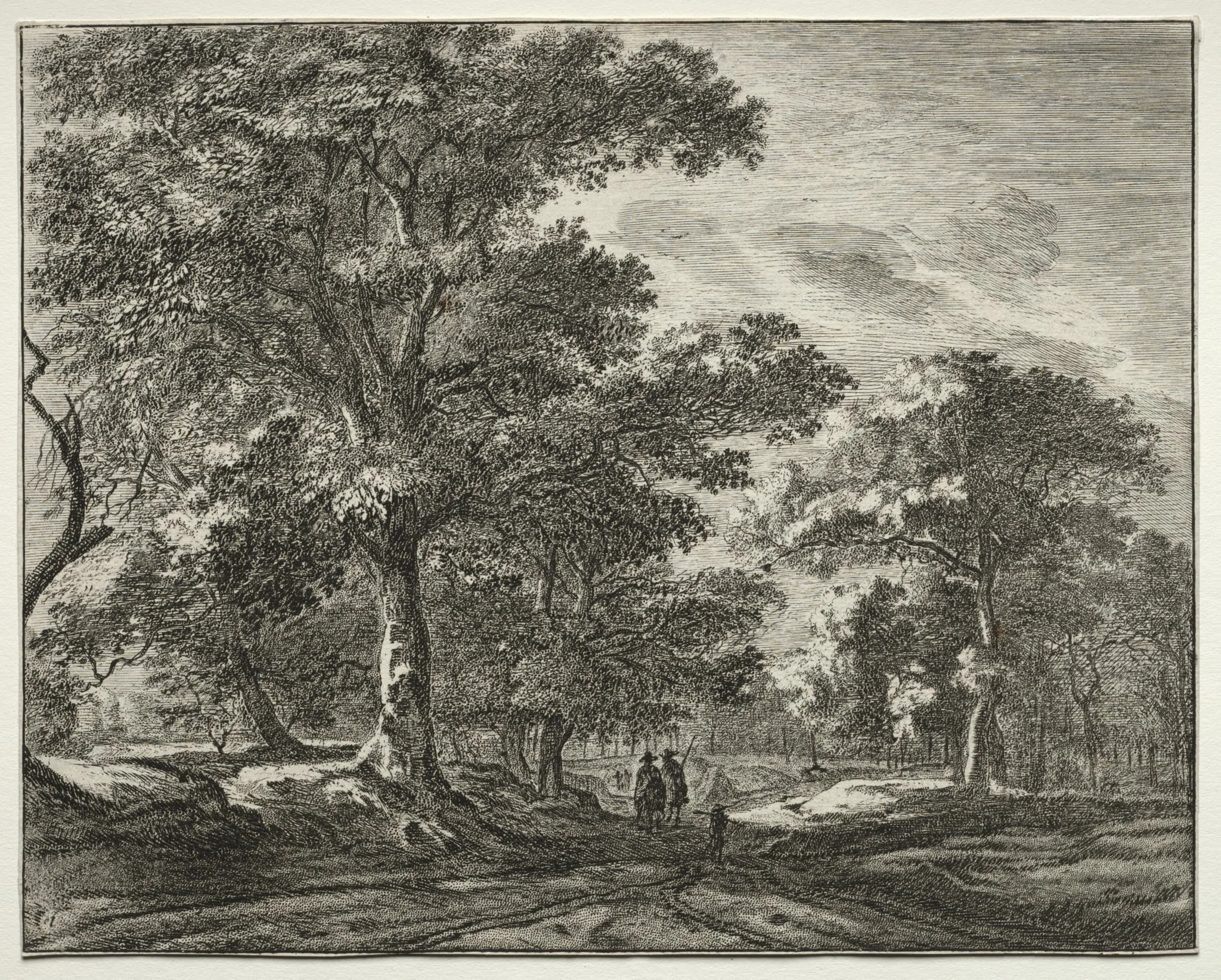 Six views in the Wood of the Hague (series)