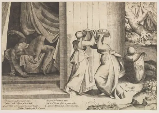 Judith with the head of Holofernes