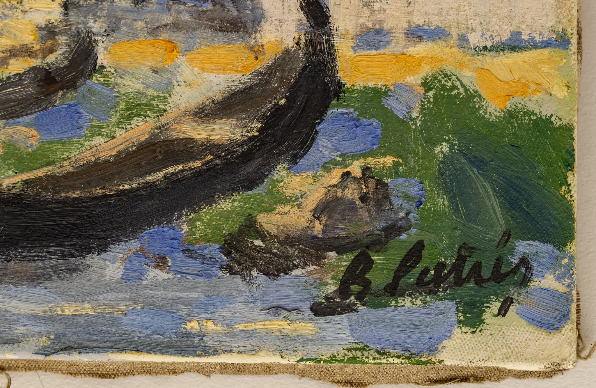Peisaj deltă, by Bogdan Pietriș, 1983