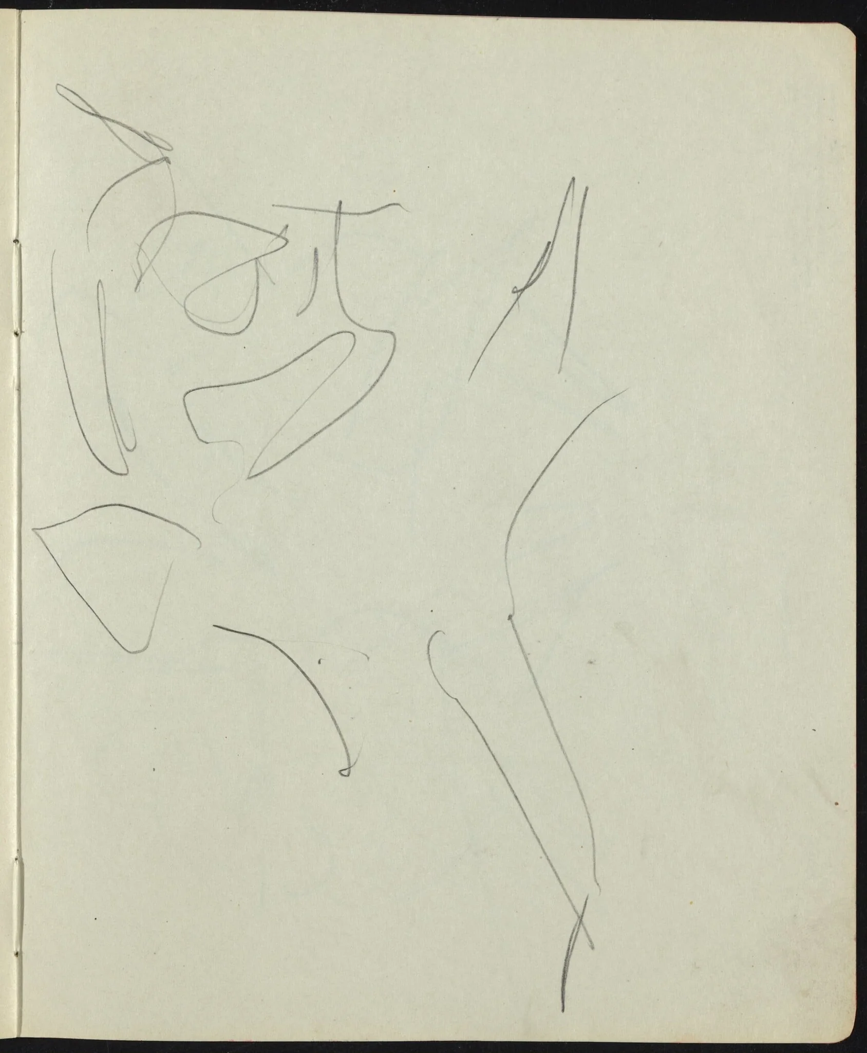 Dancers and Performers (Page from a Sketchbook)