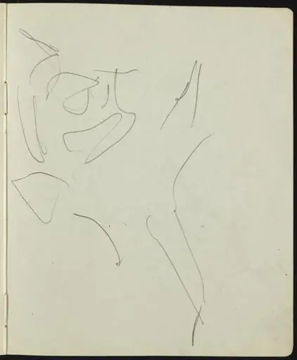 Dancers and Performers (Page from a Sketchbook)
