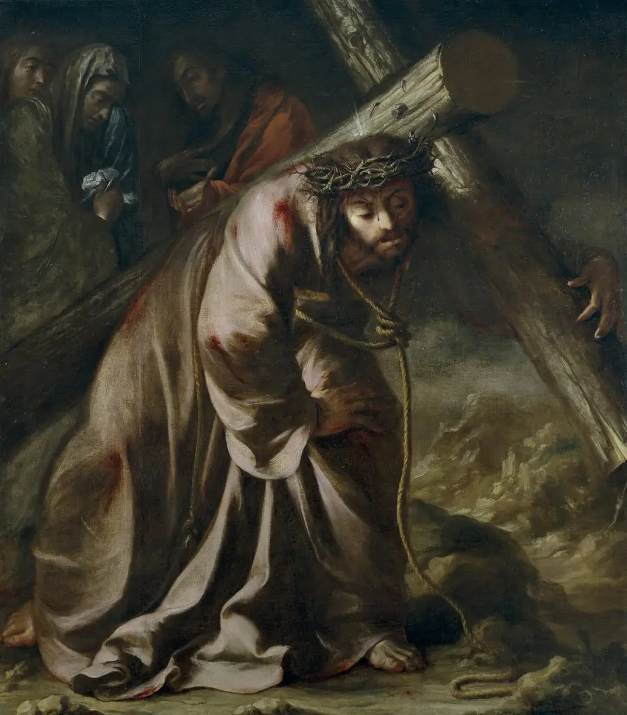 Christ on the way to Calvary