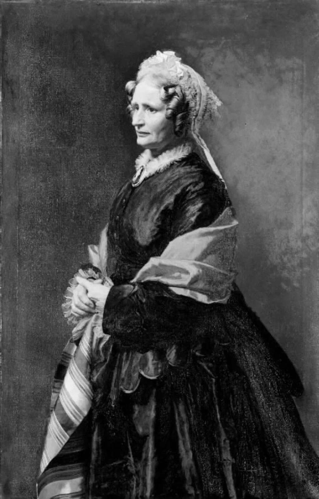 Flora Elisabeth Sophie Hellesen, f. Top, by Unknown, 1874